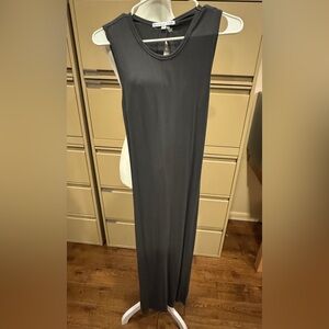 Young, Fabulous & Broke - Gun Metal Grey Maxi Dress - Size:S